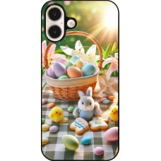 iPhone 16 Plus Case Hülle - Ostern 2025 Osterkorb