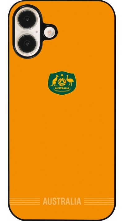 Coque iPhone 16 Plus - Maillot de football Australie 2026 personnalisable