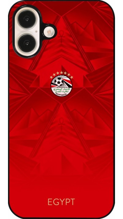 Coque iPhone 16 Plus - Maillot de football Égypte 2026 personnalisable