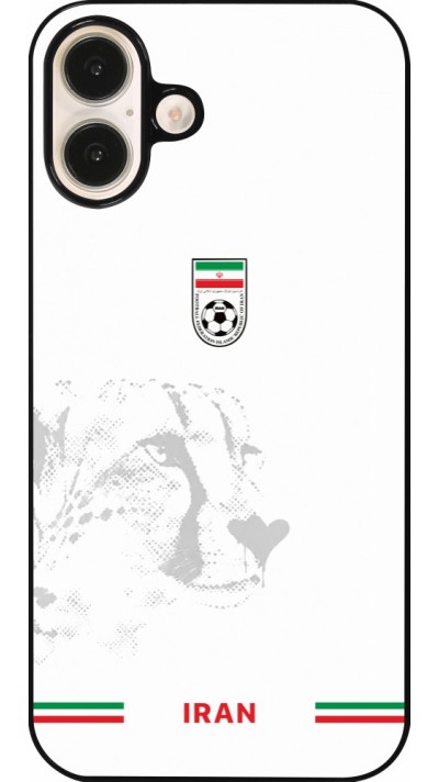 Coque iPhone 16 Plus - Maillot de football Iran 2026 personnalisable