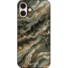 Coque iPhone 16 Plus - Marbre Olive