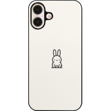 iPhone 16 Plus Case Hülle - Minimal Häschen Süße