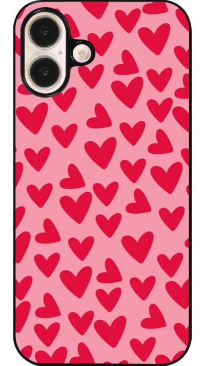 iPhone 16 Plus Case Hülle - Mom 2024 kleine Herzen
