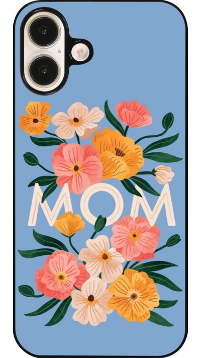 Coque iPhone 16 Plus - Mom 2026 Flowers