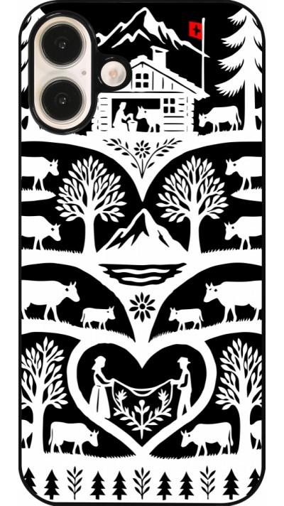 iPhone 16 Plus Case Hülle - Poya Schweiz 2 schwarz