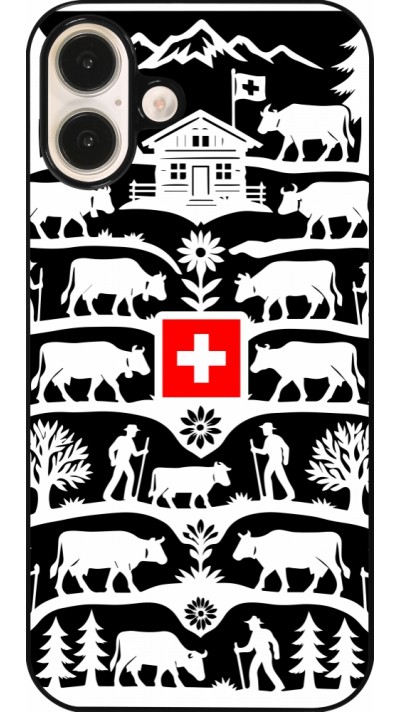 iPhone 16 Plus Case Hülle - Poya Schweiz 3 schwarz