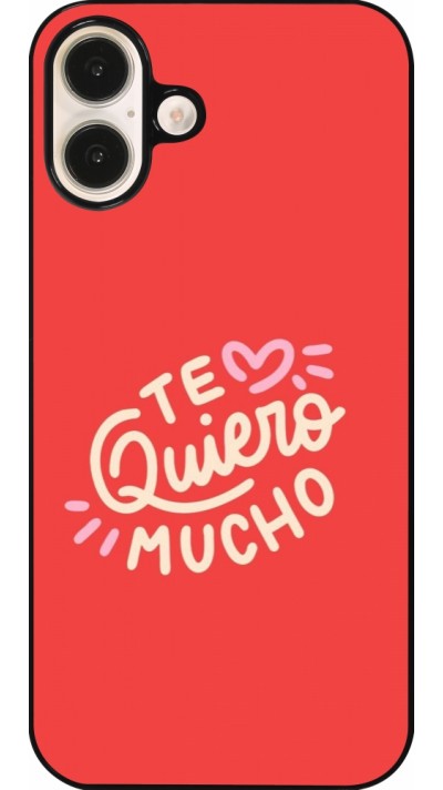 iPhone 16 Plus Case Hülle - Saint Valentines Day 26 Te quiero mucho