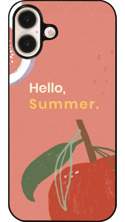iPhone 16 Plus Case Hülle - Summer 2025 Hello summer
