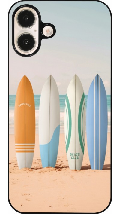 iPhone 16 Plus Case Hülle - Summer surfboard 2025