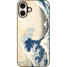 iPhone 16 Plus Case Hülle - Kunstbild - Die große Welle vor Kanagawa - Hokusai