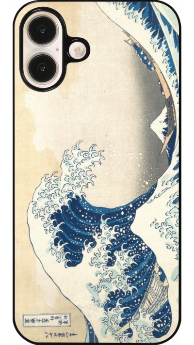 iPhone 16 Plus Case Hülle - Kunstbild - Die große Welle vor Kanagawa - Hokusai