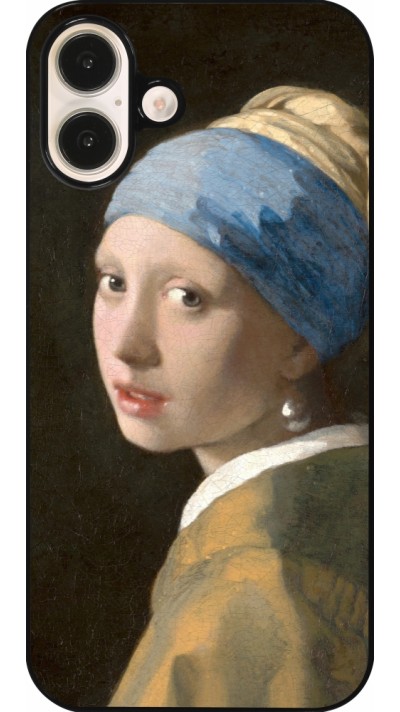 iPhone 16 Plus Case Hülle - Kunstbild - Das Mädchen mit dem Perlenohrring - Jan Vermeer
