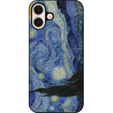 iPhone 16 Plus Case Hülle - Kunstbild - Sternennacht - Van Gogh