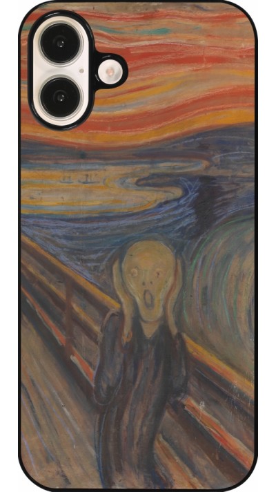 iPhone 16 Plus Case Hülle - Kunstbild - Der Schrei - Edvard Munch