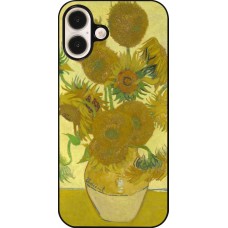 iPhone 16 Plus Case Hülle - Kunstbild - Sonnenblumen  - Van Gogh