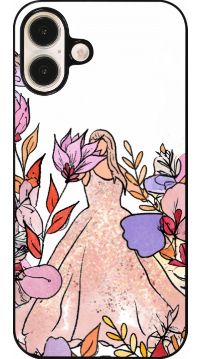iPhone 16 Plus Case Hülle - Taylor Swift Sketch - White