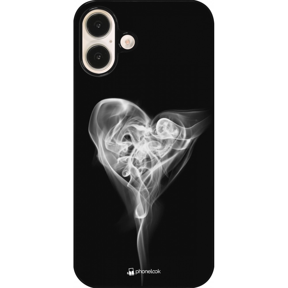 iPhone 16 Plus Case Hülle - Valentine 2022 Black Smoke