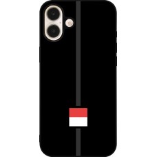 iPhone 16 Plus Case Hülle - Silikon schwarz Kanton SO schwarz
