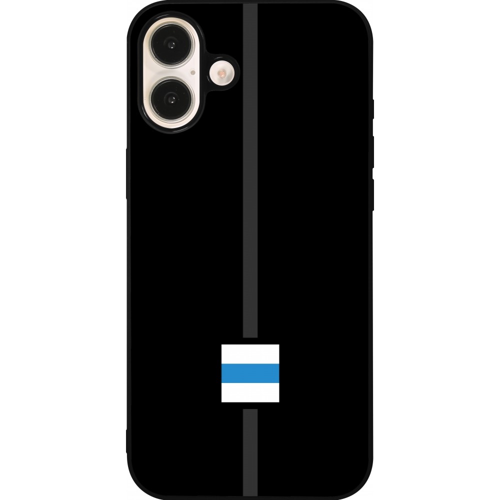 iPhone 16 Plus Case Hülle - Silikon schwarz Kanton ZG schwarz