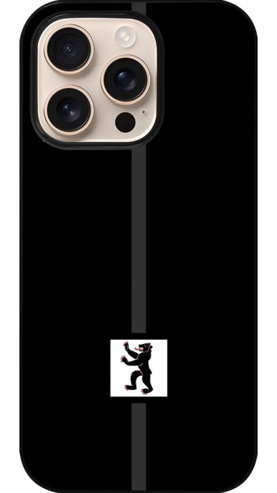 Coque iPhone 16 Pro - Canton AI noir