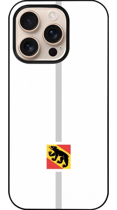 Coque iPhone 16 Pro - Canton BE blanc