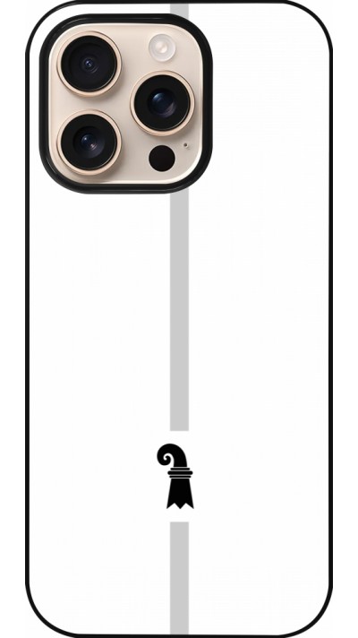 Coque iPhone 16 Pro - Canton BS blanc