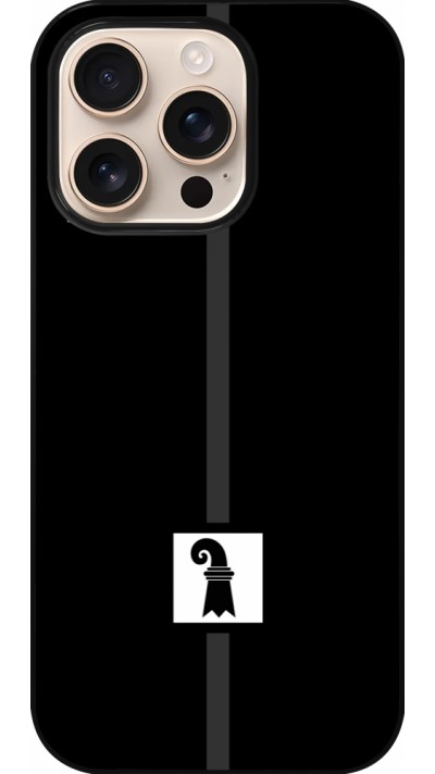 Coque iPhone 16 Pro - Canton BS noir