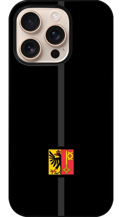 Coque iPhone 16 Pro - Canton GE noir