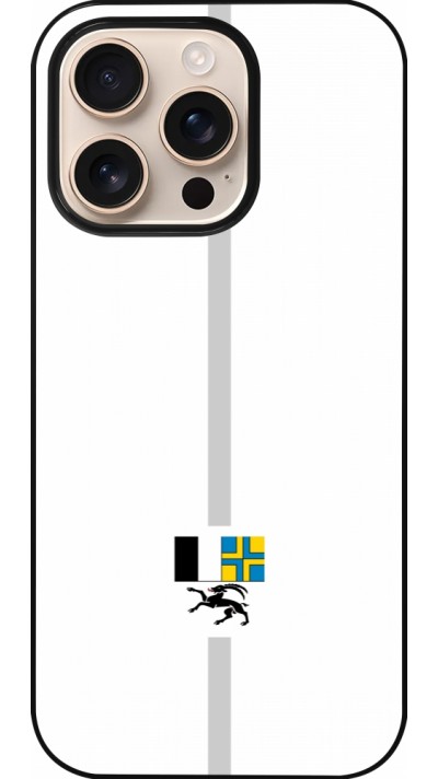 Coque iPhone 16 Pro - Canton GR blanc
