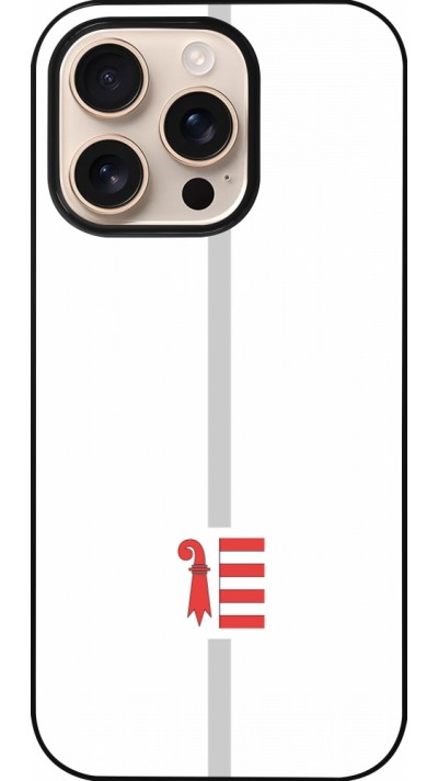 Coque iPhone 16 Pro - Canton JU blanc