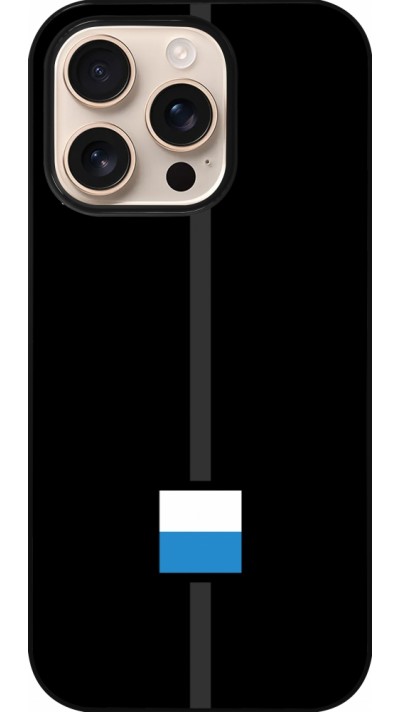 Coque iPhone 16 Pro - Canton LU noir