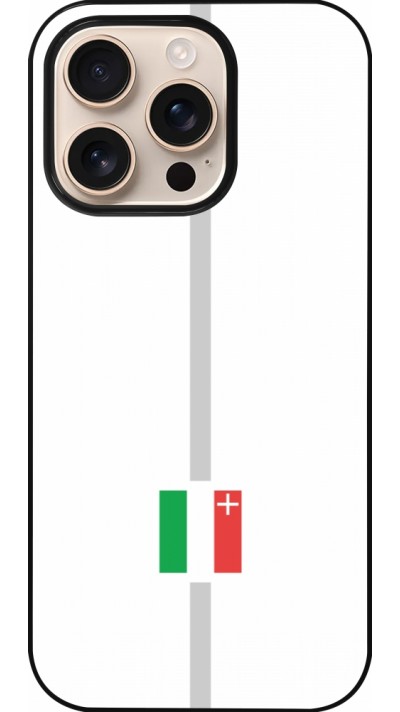 Coque iPhone 16 Pro - Canton NE blanc