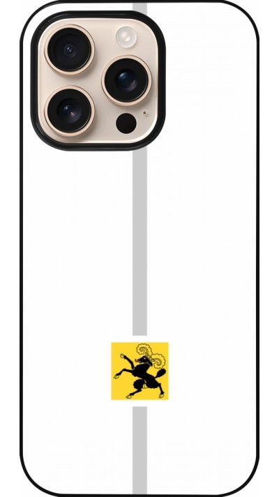 Coque iPhone 16 Pro - Canton SH blanc