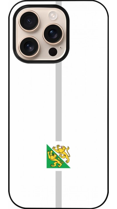 Coque iPhone 16 Pro - Canton TG blanc