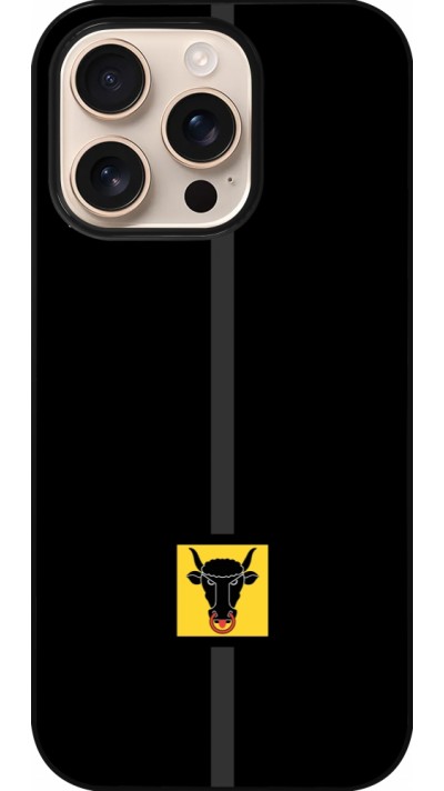 Coque iPhone 16 Pro - Canton UR noir