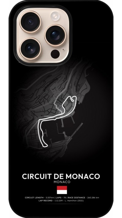 iPhone 16 Pro Case Hülle - F1 Track 2025 Monaco