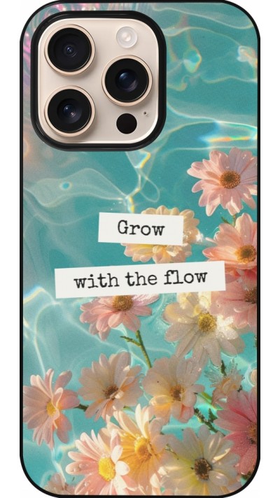 iPhone 16 Pro Case Hülle - Summer 2025 Grow with the flow