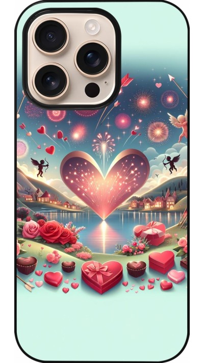 iPhone 16 Pro Case Hülle - Valentin 2025 Schick
