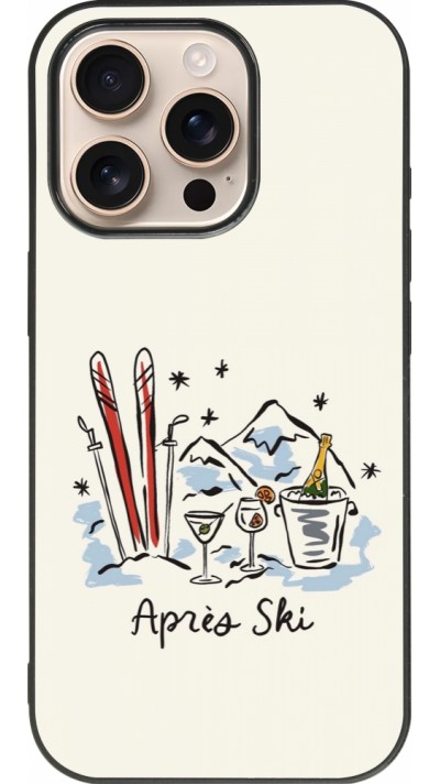 iPhone 16 Pro Case Hülle - Silikon schwarz After the sky 2026