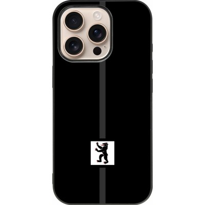 iPhone 16 Pro Case Hülle - Silikon schwarz Kanton AI schwarz