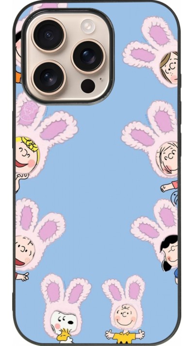 iPhone 16 Pro Case Hülle - Silikon schwarz Easter 2026 Snoopy