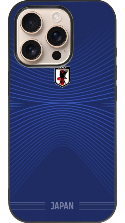 iPhone 16 Pro Case Hülle - Silikon schwarz Japan 2026 personalisierbares Fussballtrikot