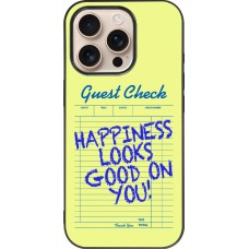 iPhone 16 Pro Case Hülle - Silikon schwarz Guest check 2026