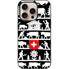 iPhone 16 Pro Case Hülle - Silikon schwarz Poya Schweiz 1 schwarz