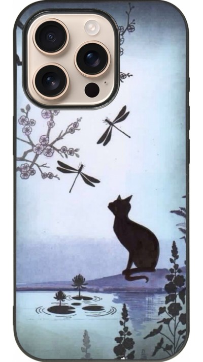 Coque iPhone 16 Pro - Silicone rigide noir Spring 19 12