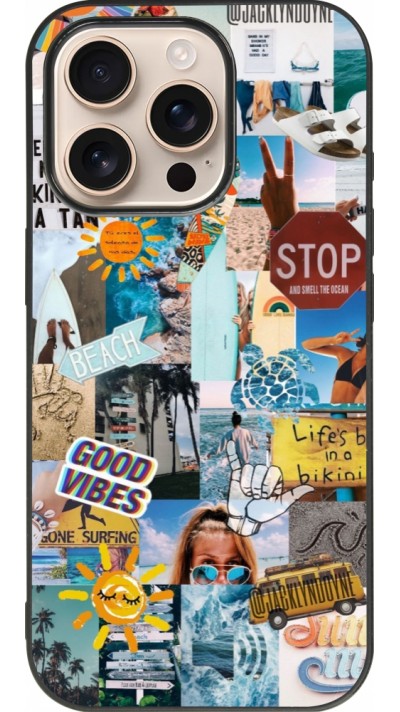 iPhone 16 Pro Case Hülle - Silikon schwarz Summer 2021 15