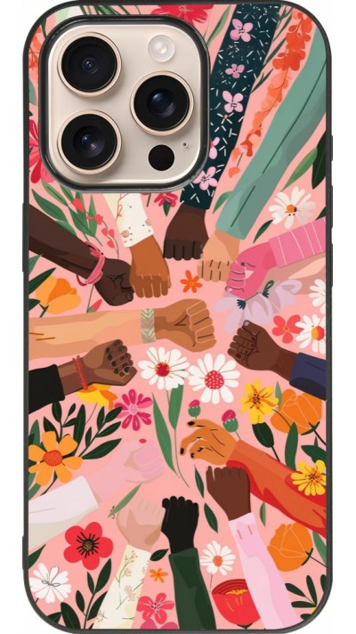 iPhone 16 Pro Case Hülle - Silikon schwarz Womens day 2026 8