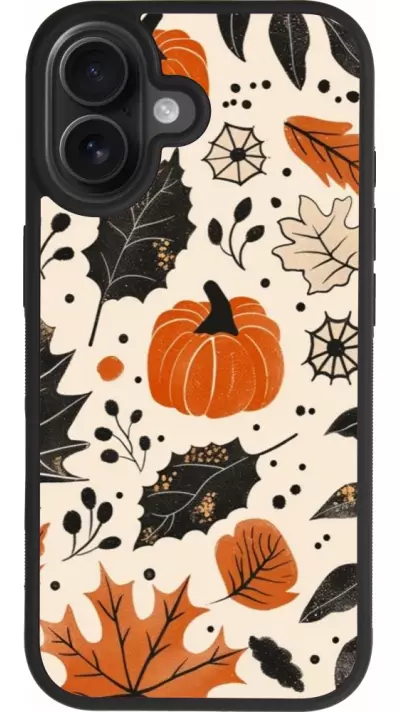 iPhone 17 Case Hülle - Silikon schwarz Autumn 2024 nature