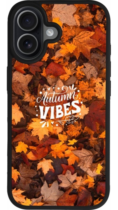 iPhone 17 Case Hülle - Silikon schwarz Autumn 25 Autumn vibes