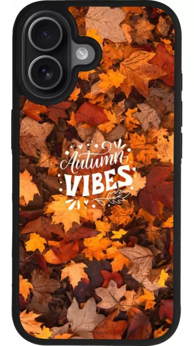 iPhone 17 Case Hülle - Silikon schwarz Autumn 25 Autumn vibes